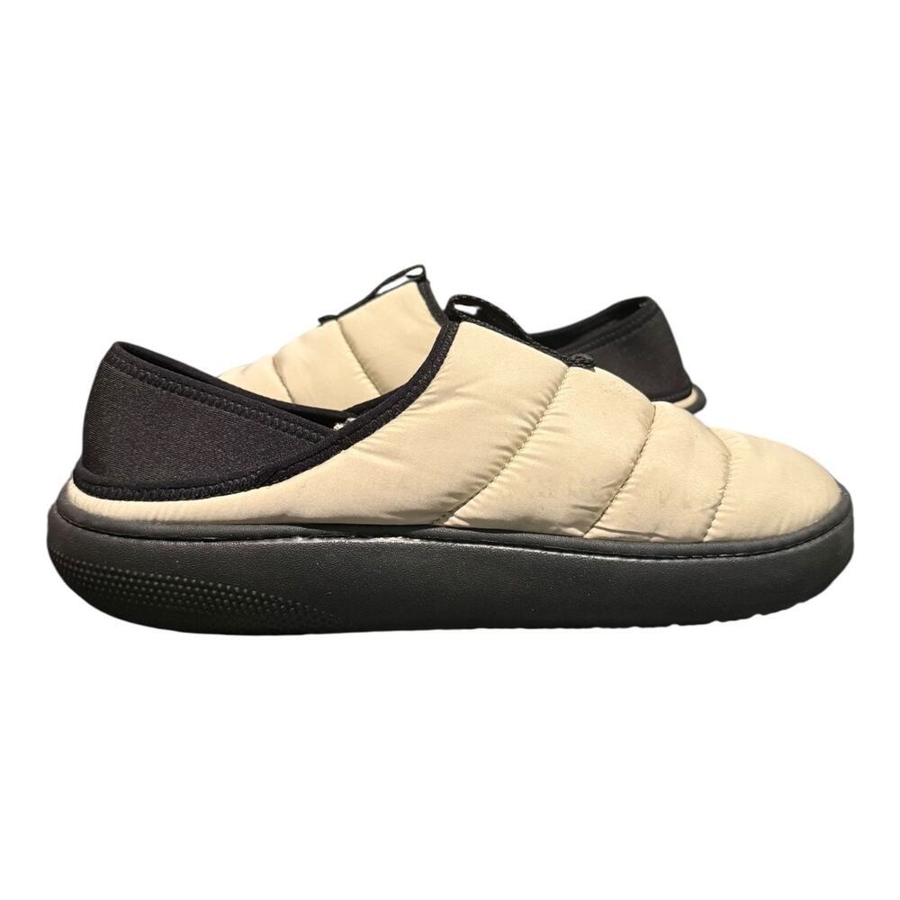 Crocs Classic Puff Moc Slippers Mens 10 Wmns 12 Moth Fleece Lined Casual Comfort - Picture 8 of 9